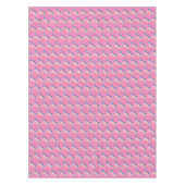 魔法のピンクパープルホルンユニコーン馬の神話 テーブルクロス (正面)