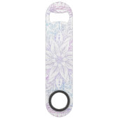 魔法のピンクブルーマンダラフラワー スピード栓抜き (裏面)