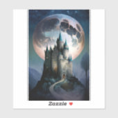 魔法のファンタジーキャッスルフルムーン シール (シート)