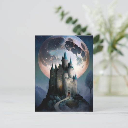 魔法のファンタジーキャッスルフルムーン ポストカード (スタンド正面)