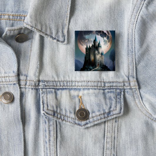 魔法のファンタジーキャッスルフルムーン 缶バッジ (インサイチュ)