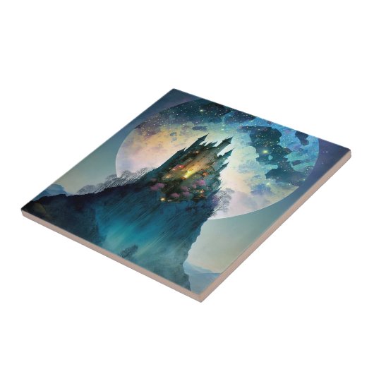 魔法のファンタジー城セラミックタイル タイル (側面)