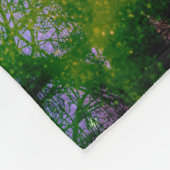 魔法のファンタジー林 フリースブランケット (角)