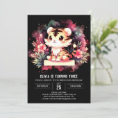 魔法のファンタジー虎の誕生日 招待状 (スタンド正面)