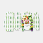 魔法のファーマーズマーケットベビーシャワー フェイバーボックス (折り畳みなし)