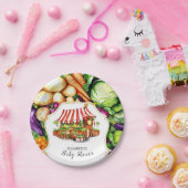 魔法のファーマーズマーケットベビーシャワー ペーパープレート (パーティー)