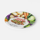 魔法のファーマーズマーケットベビーシャワー ペーパープレート (アングル)