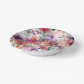 魔法のフェアリーコアフローラ水の色の誕生日パーティー ペーパーボウル (傾斜あり)