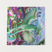 魔法のフェニックス タペストリー (正面(横))