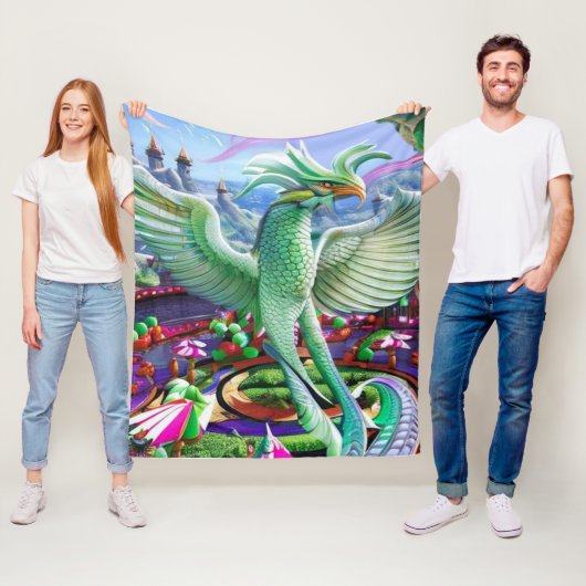 魔法のフェニックス フリースブランケット (インサイチュ)