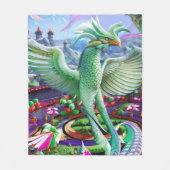 魔法のフェニックス フリースブランケット (正面)