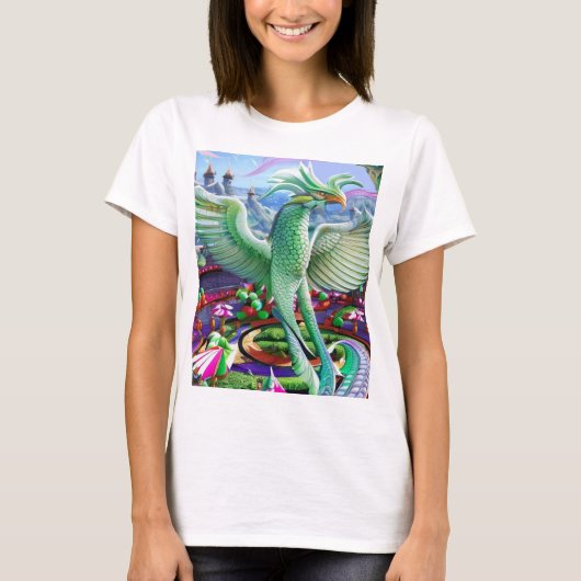 魔法のフェニックス Tシャツ (正面)