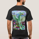 魔法のフェニックス Tシャツ (裏面)