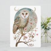 魔法のフクロウ情報カード 招待状 (スタンド正面)