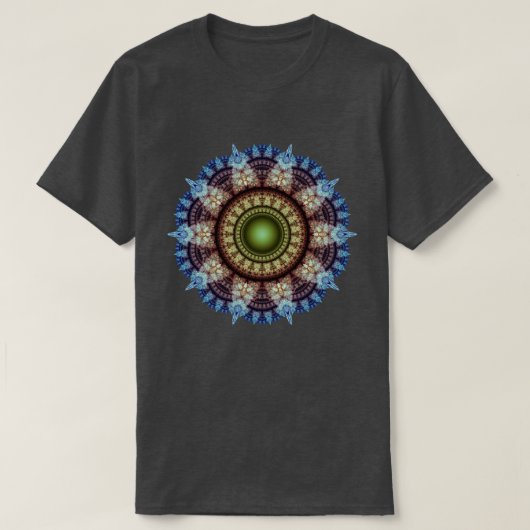 魔法のフラクタルオーナメント Tシャツ (デザイン正面)