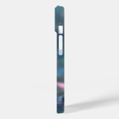 魔法のフラミンゴファンタジーアートと羽カラフル付き Case-Mate iPhoneケース (裏面 / 左)