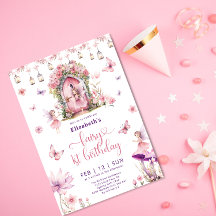 魔法のフローラガーデンフェアリー1st誕生日パーティー