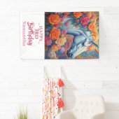 魔法のフローラユニコーンバナー 横断幕 (インサイチュ)