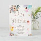 魔法のフローラ妖精プリンセスは3つのワを回している 招待状 (スタンド正面)