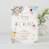 魔法のフローラ妖精プリンセス4ワット 招待状 (スタンド正面)