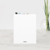 魔法のフローラ |ありがとうございます サンキューカード (裏面)