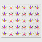 魔法のフローラ ラッピングペーパー (フラット)