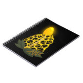 魔法のブライダルヴェイルスパークリイエローキノコ ノートブック (左側)