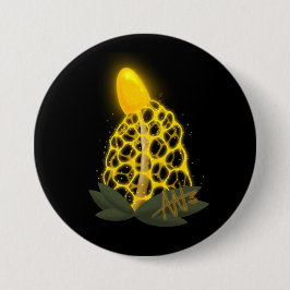 魔法のブライダルヴェイルスパークリイエローキノコ 缶バッジ