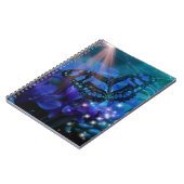 魔法のブルーバタフライ ノートブック (左側)