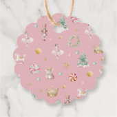 魔法のブロスナッククラッカーガール誕生日フローラ フェイバータグ (裏面)