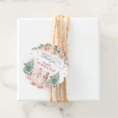 魔法のブロスナッククラッカーガール誕生日フローラ フェイバータグ (インサイチュ)