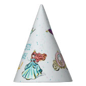魔法のプリンセスおとぎ話の誕生日パーティハット パーティーハット (右)
