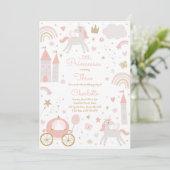 魔法のプリンセスドレスアップフェアユタリーバースデーパーティー 招待状 (スタンド正面)