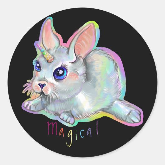 魔法のベビー ラウンドシール (正面)