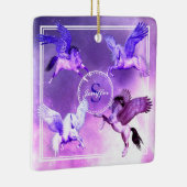 魔法のペガサス宇宙。 セラミックオーナメント (右)