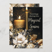 魔法のホリデーカード シーズンカード (正面/裏面)