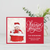 魔法のホリデーシーズンの写真カード シーズンカード (スタンド正面)