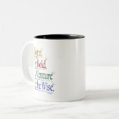 魔法のホレス引用文ツートーンマグ ツートーンマグカップ (正面左)