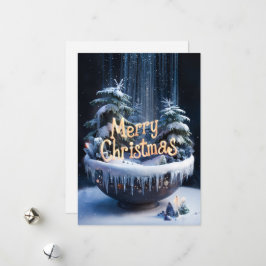 魔法のボウルのクリスマス – クリスマスカード#4 シーズンカード