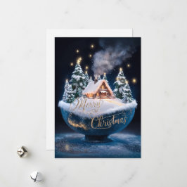 魔法のボウルのクリスマス – クリスマスカード#6 シーズンカード