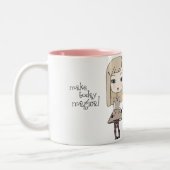 魔法のマグを今日作って下さい ツートーンマグカップ (左)