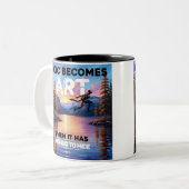 魔法のマグアート ツートーンマグカップ (正面左)