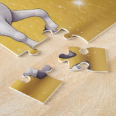 魔法のマネでユニコーンカラフルを ジグソーパズル (側面)