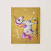 魔法のマネでユニコーンカラフルを ジグソーパズル (縦)