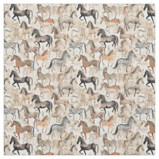 魔法のマネ：ウィムジーの馬 ファブリック (見本)