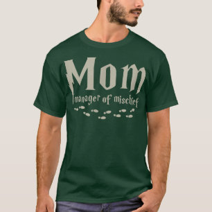 魔法のママいたずら主任魔法ママはB Tシャツ