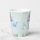 魔法のマーメイドウォーターカラーバースデーパーティー 紙コップ (右)