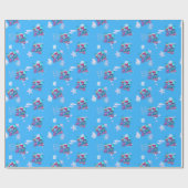 魔法のマーメイドラッピング紙 転が ラッピングペーパー (フラット)