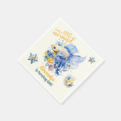 魔法のマーメイド1st誕生日パーティー スタンダードカクテルナプキン (角)