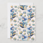 魔法のマーメイド1st誕生日パーティー 招待状 (裏面)